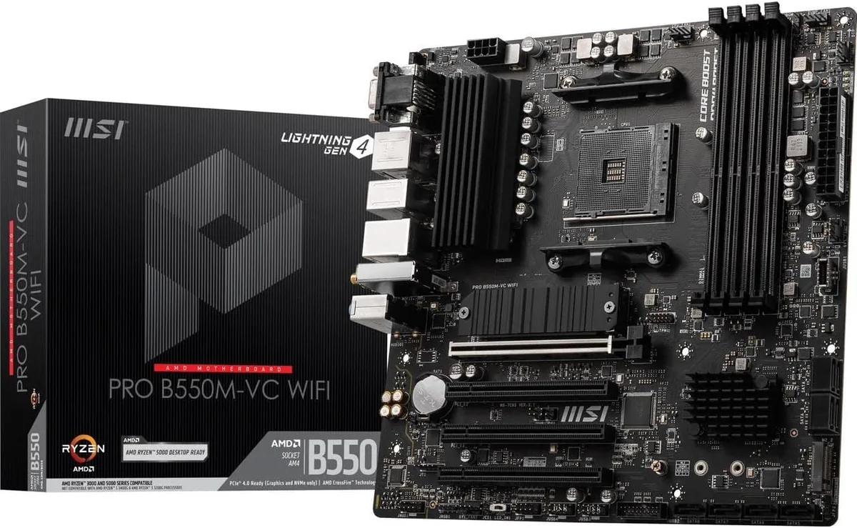 ASRock B550M Pro-A Wi-Fi 6E