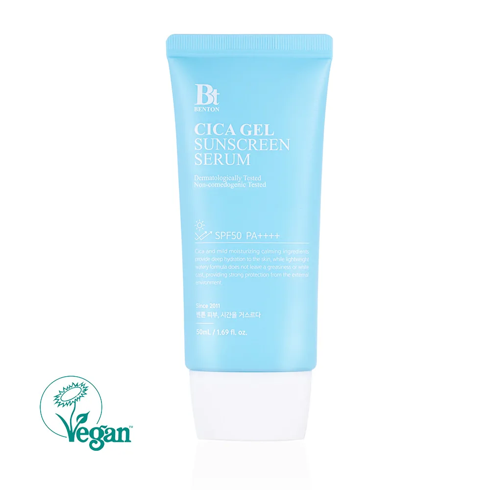 CICA Gel Sunscreen Serum SPF50/PA++++ 50mL
