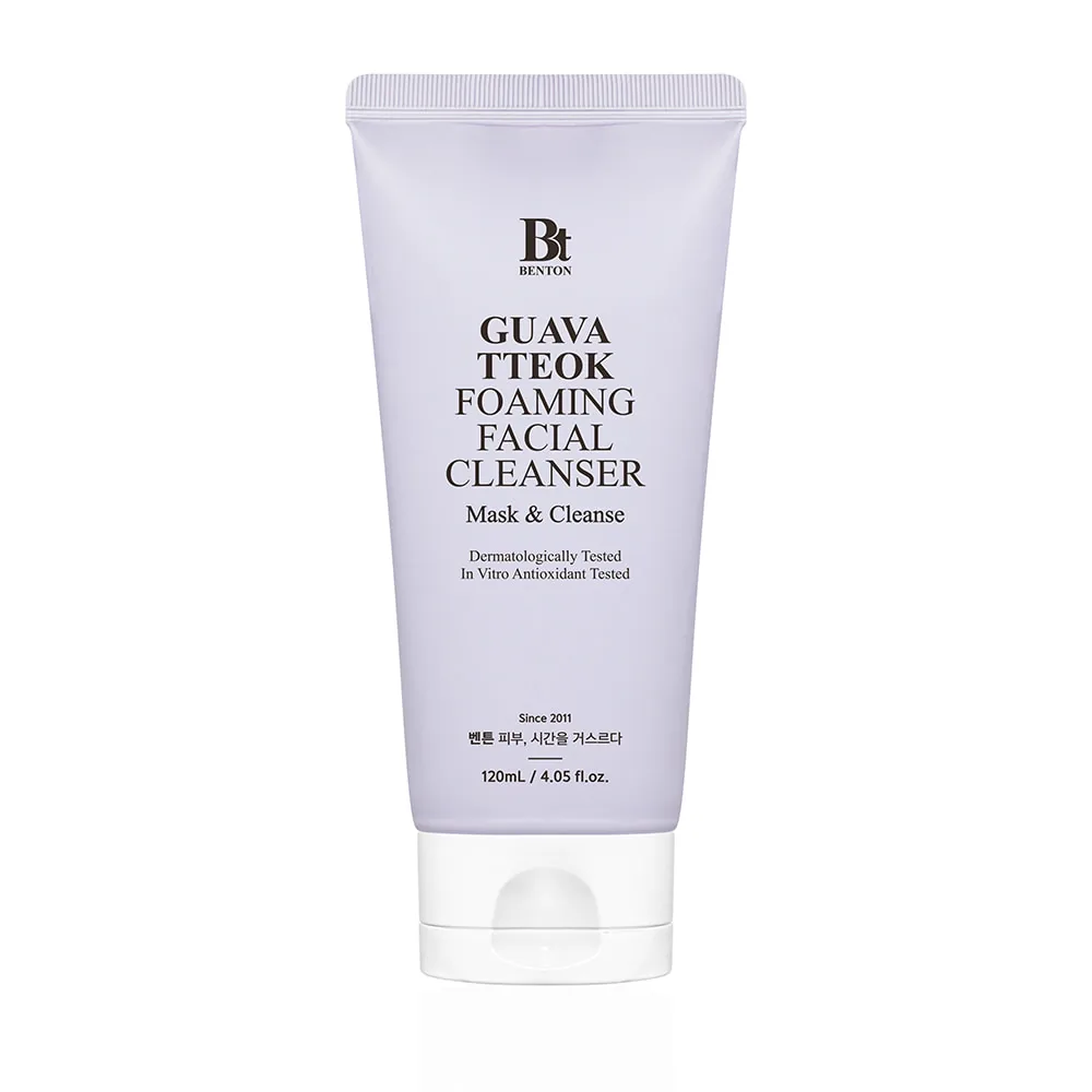 Benton Guava Tteok Foaming Facial Cleanser 120mL