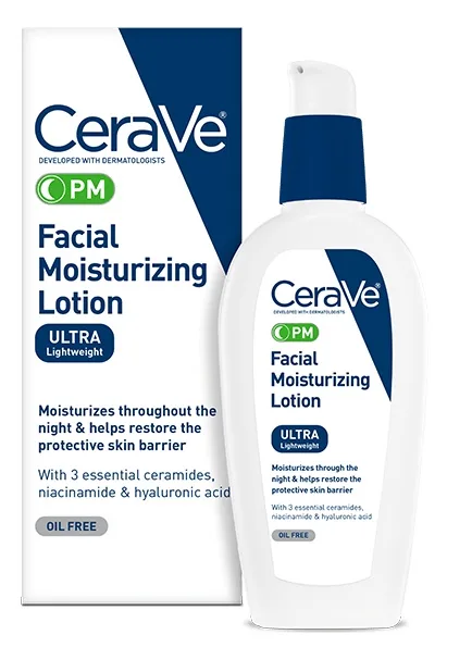 CeraVe PM Facial Moisturizing Lotion