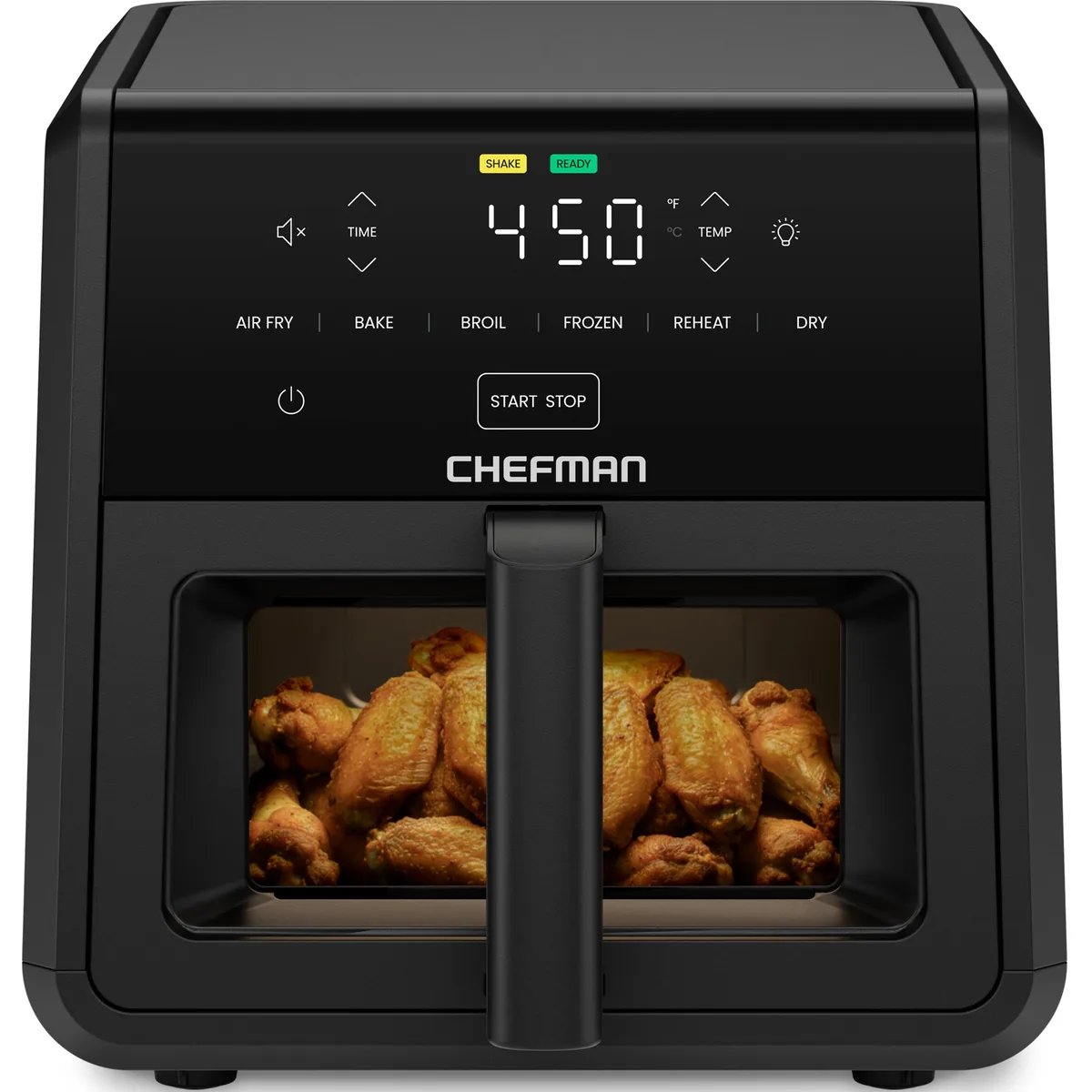 9 Qt Turbofry Air Fryer Black