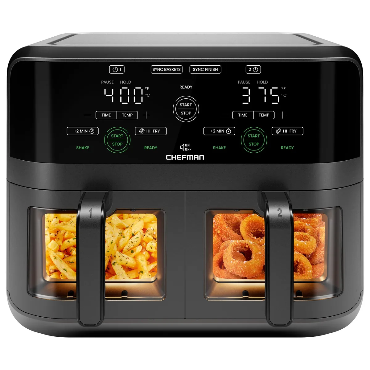 Turbofry Touch Dual Window Air Fryer