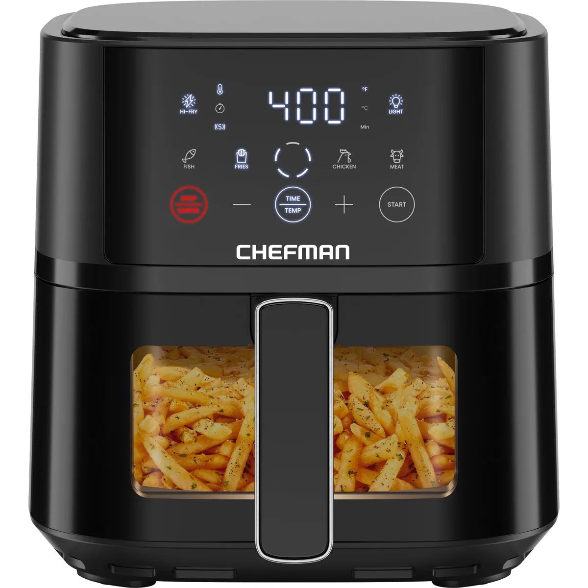Turbofry Touch Easy View 4 Quart Digital Air Fryer