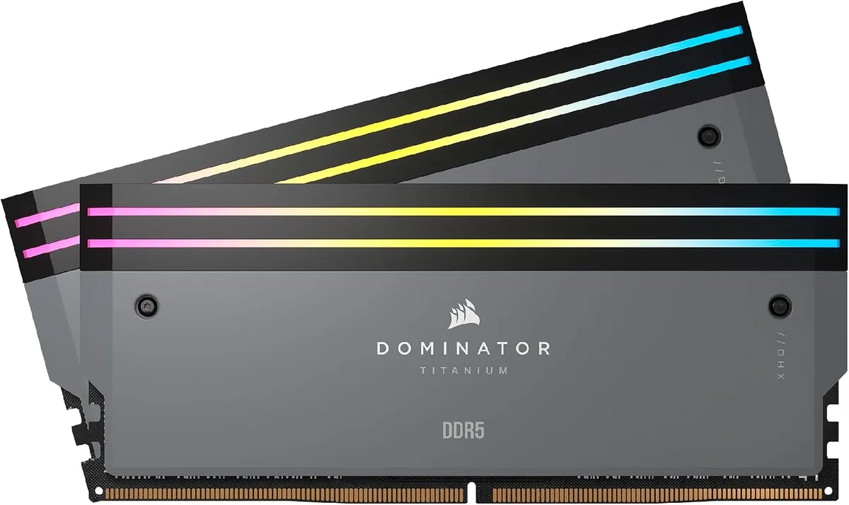 Corsair Dominator Titanium RGB DDR5-6400…