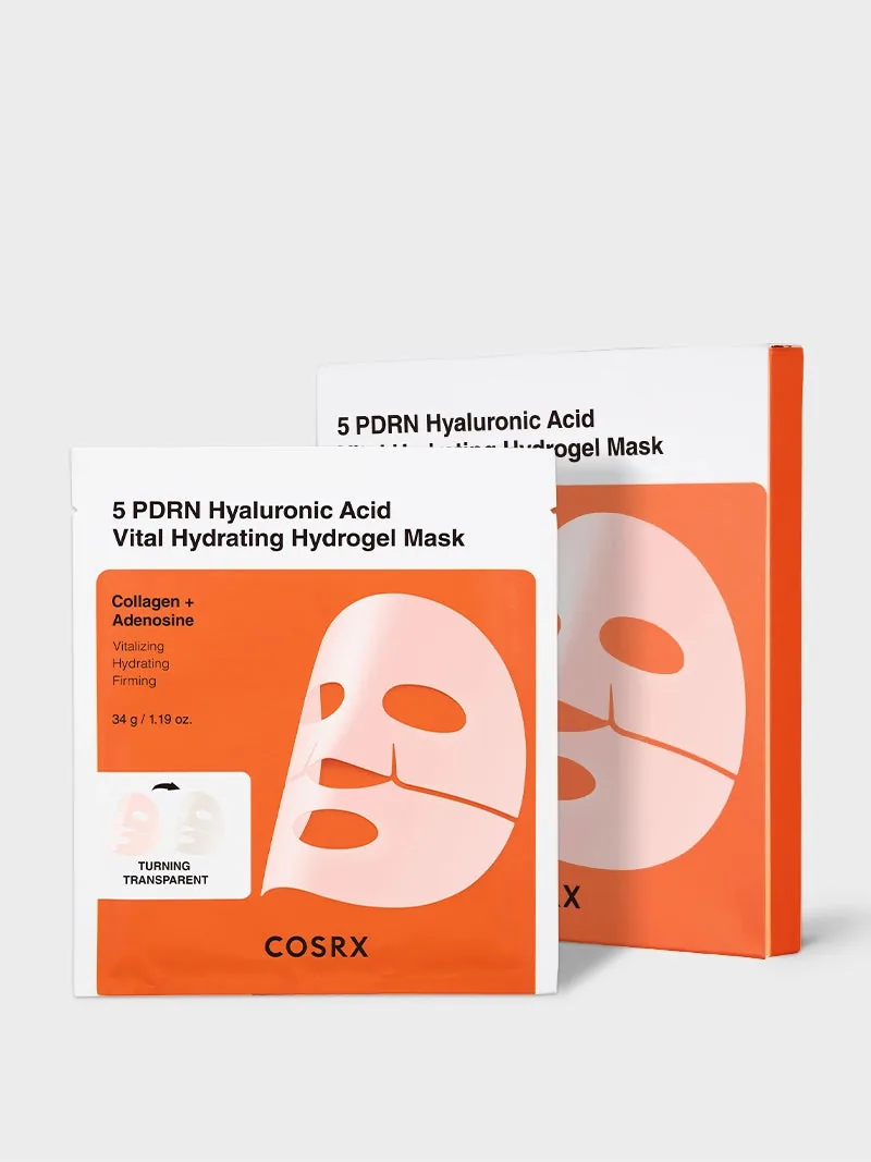 COSRX 5 PDRN Hyaluronic Acid Vital Hydrating Hydrogel Mask