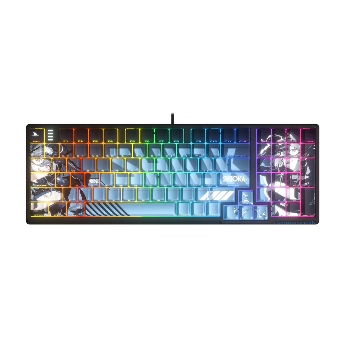 Darmoshark K7 MAX Wired Magnetic Switch RGB gaming Keyboard With ACRO gaming gear collaboration PBT keycaps