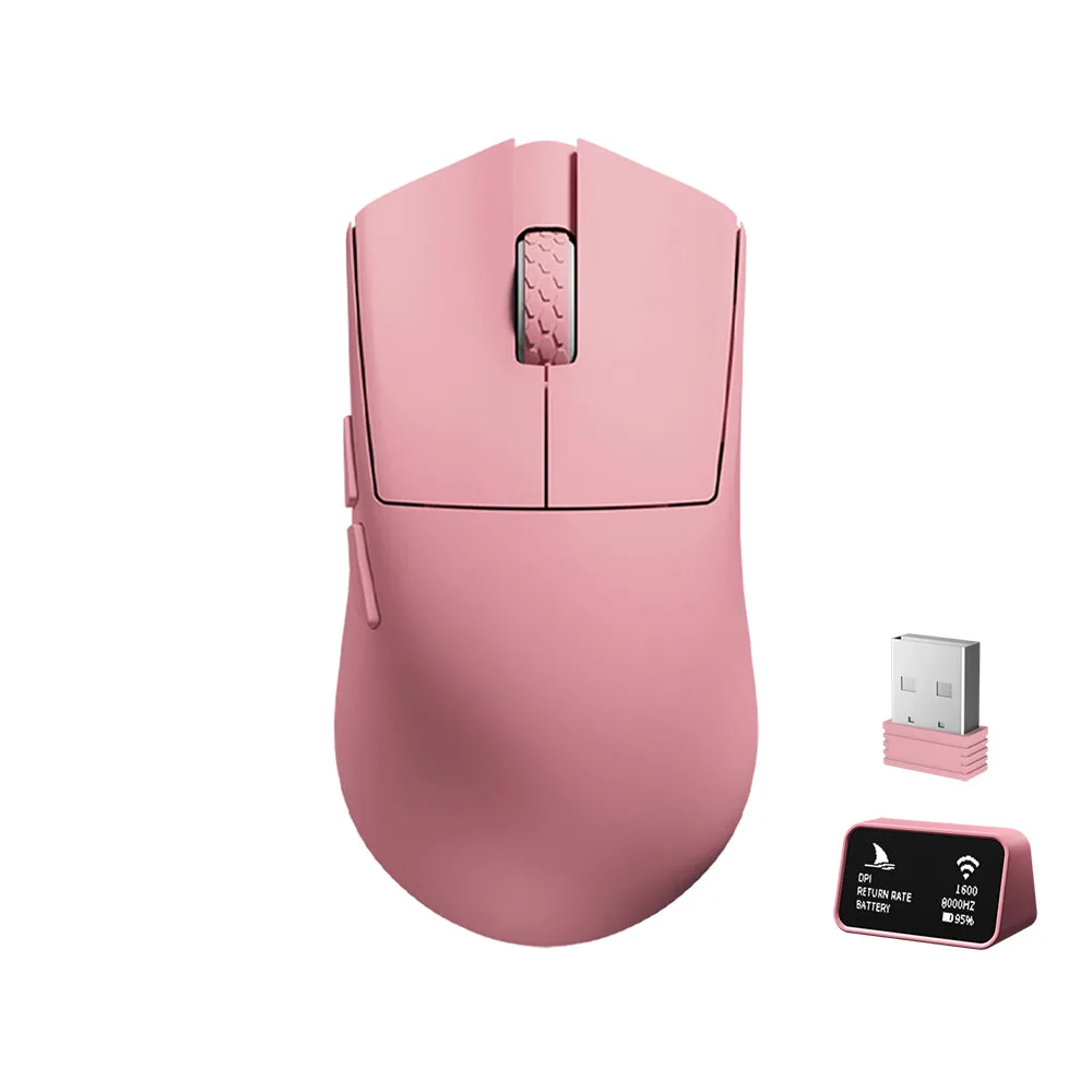 Darmoshark M3XS PRO ghostCat Trio-mode Light-weight 8K Polling rate Gaming Mouse