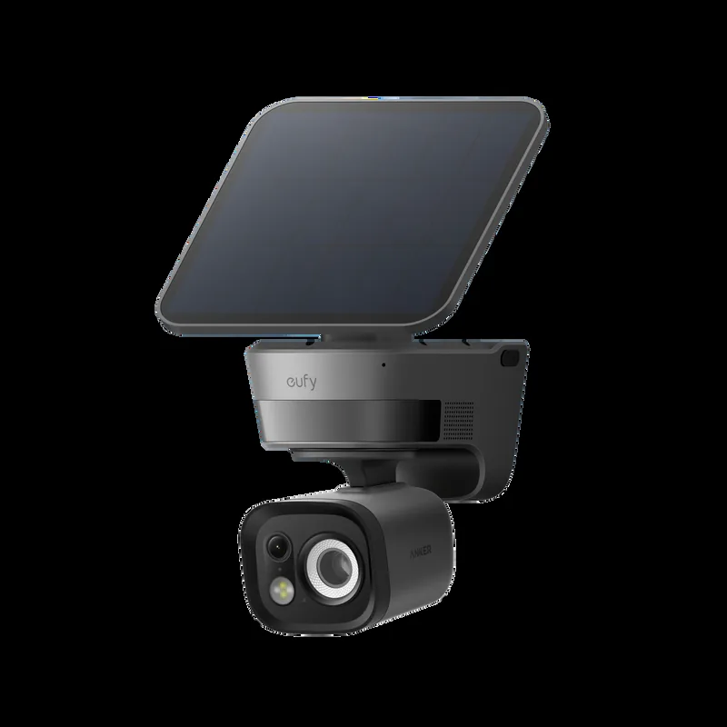 (Black) eufy TrackLight Cam S1