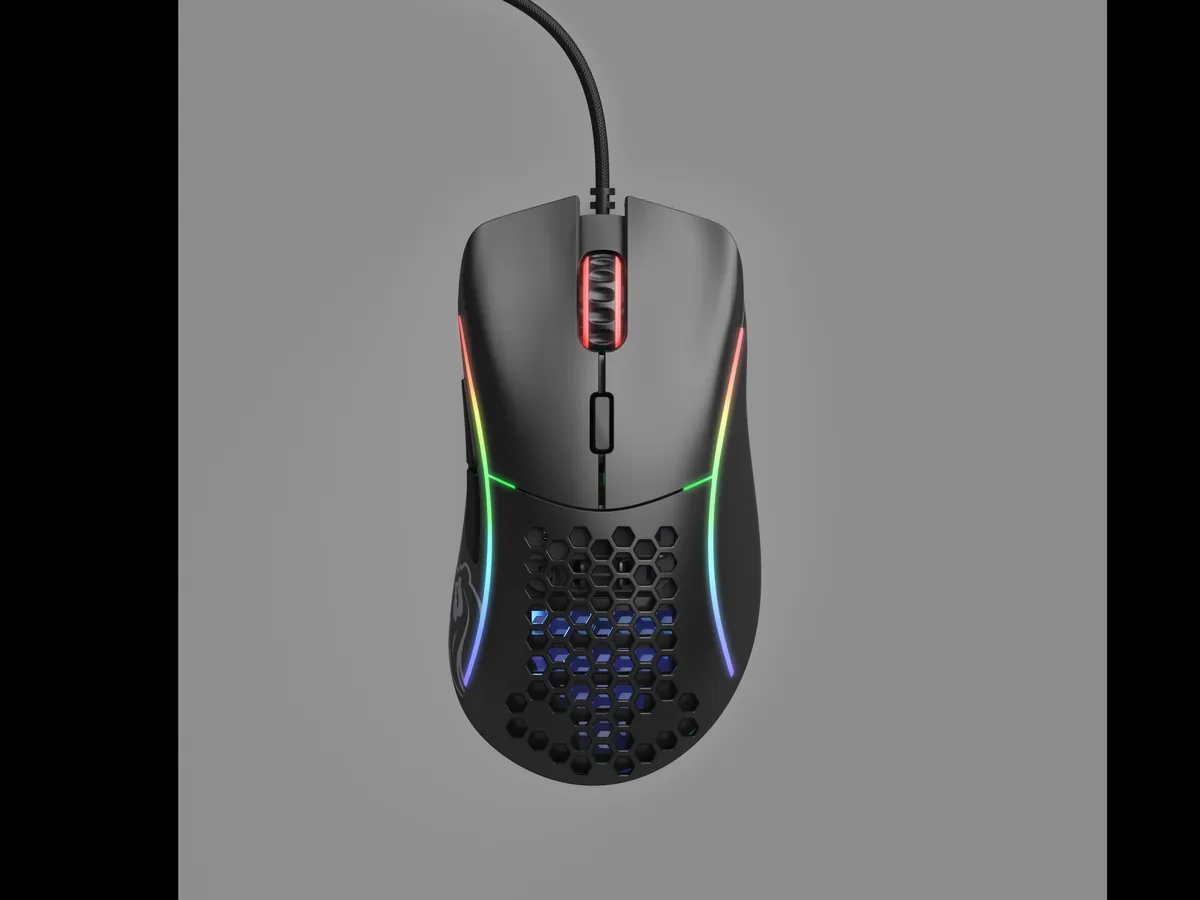 Glorious Model D Wired Gaming Mouse - Matte Black