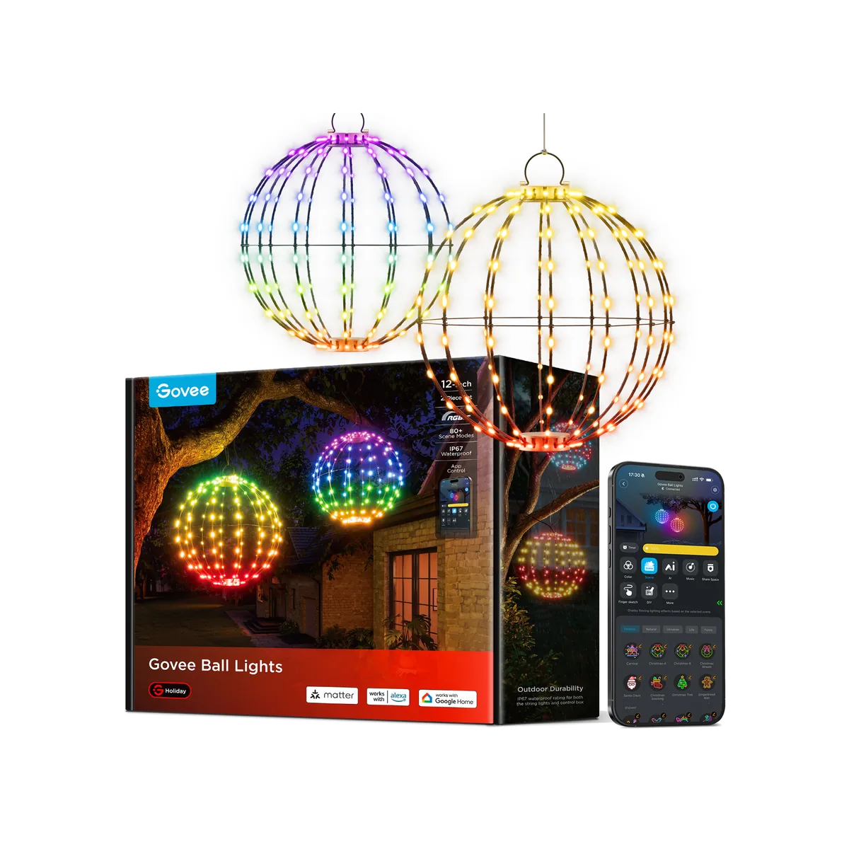 Govee Christmas Ball Lights​