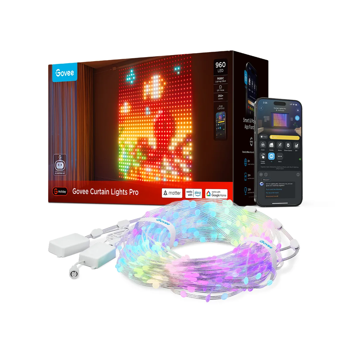 Govee Curtain Lights Pro
