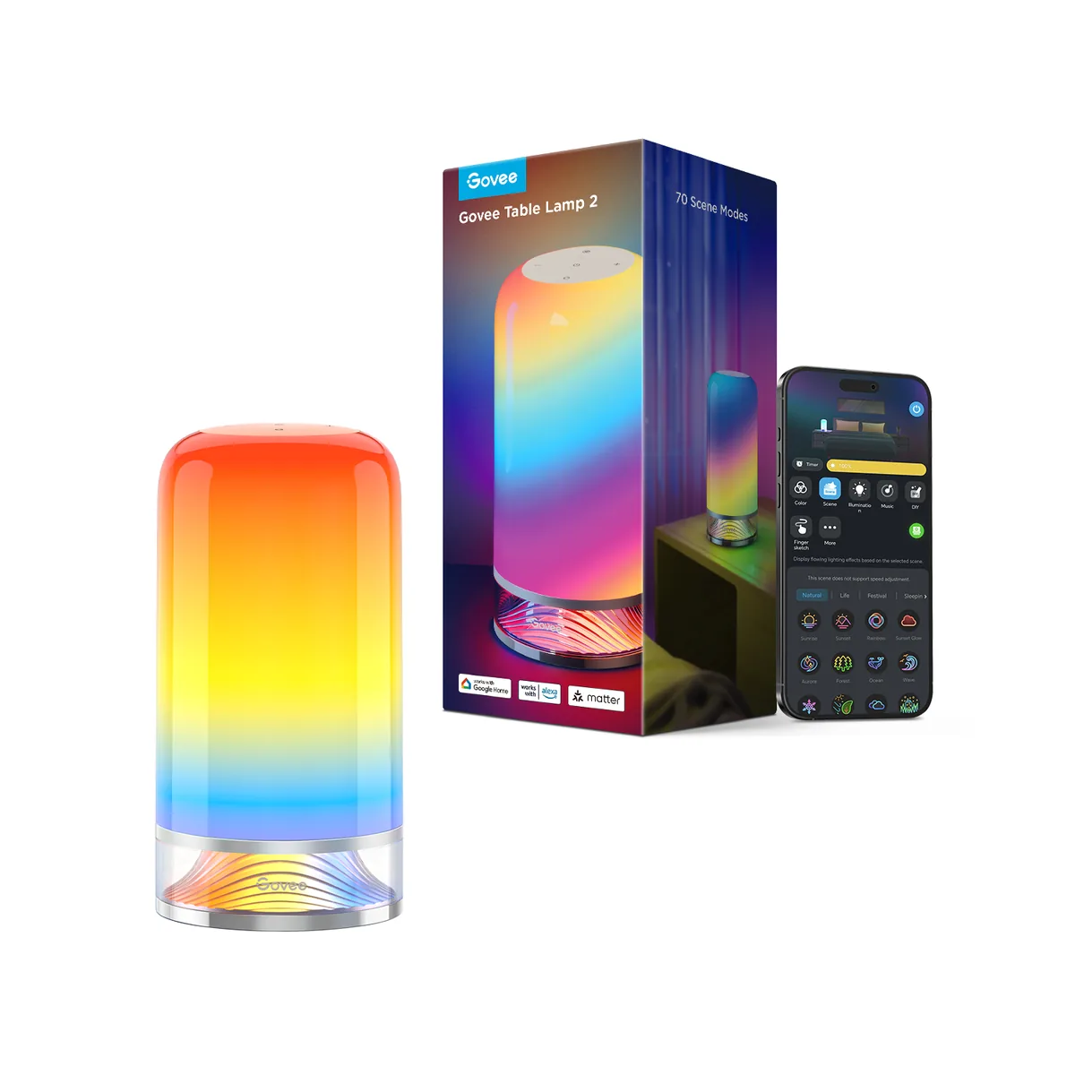 Govee LED Table Lamp 2: Dimmable Touch Lamps