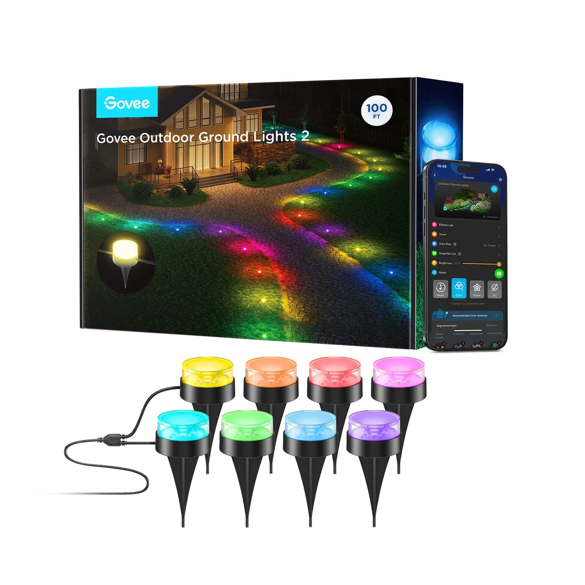 Govee Outdoor Ground Lights 2