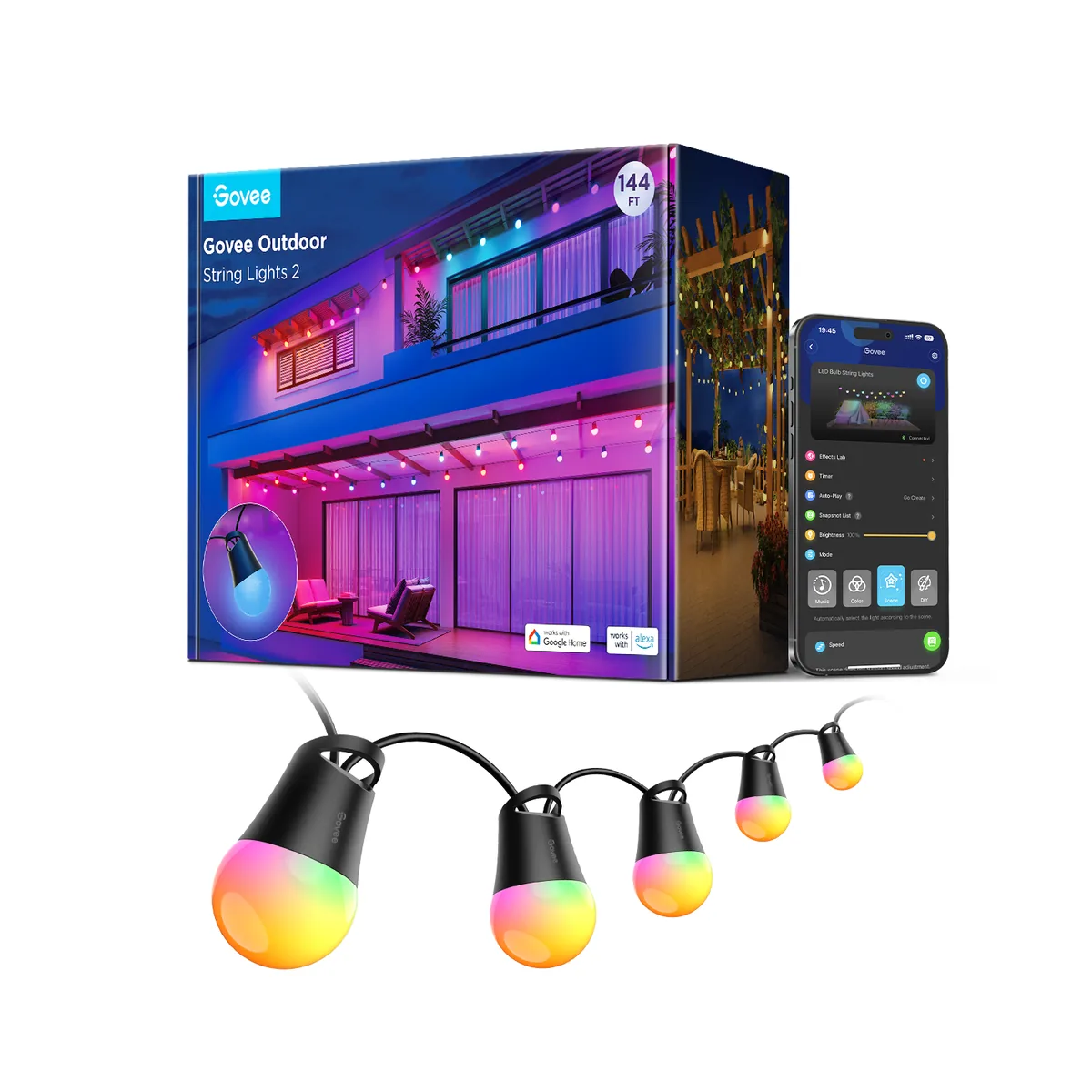 Govee Outdoor String Lights 2
