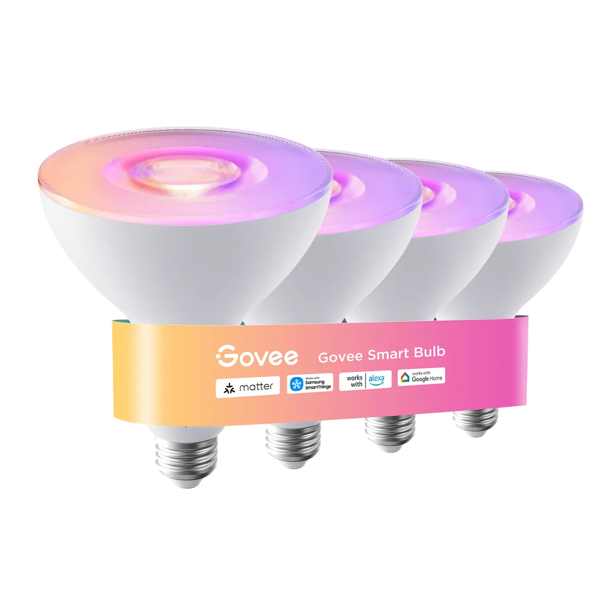 Govee PAR38 Smart LED Light Bulb E26 1300 Lumens