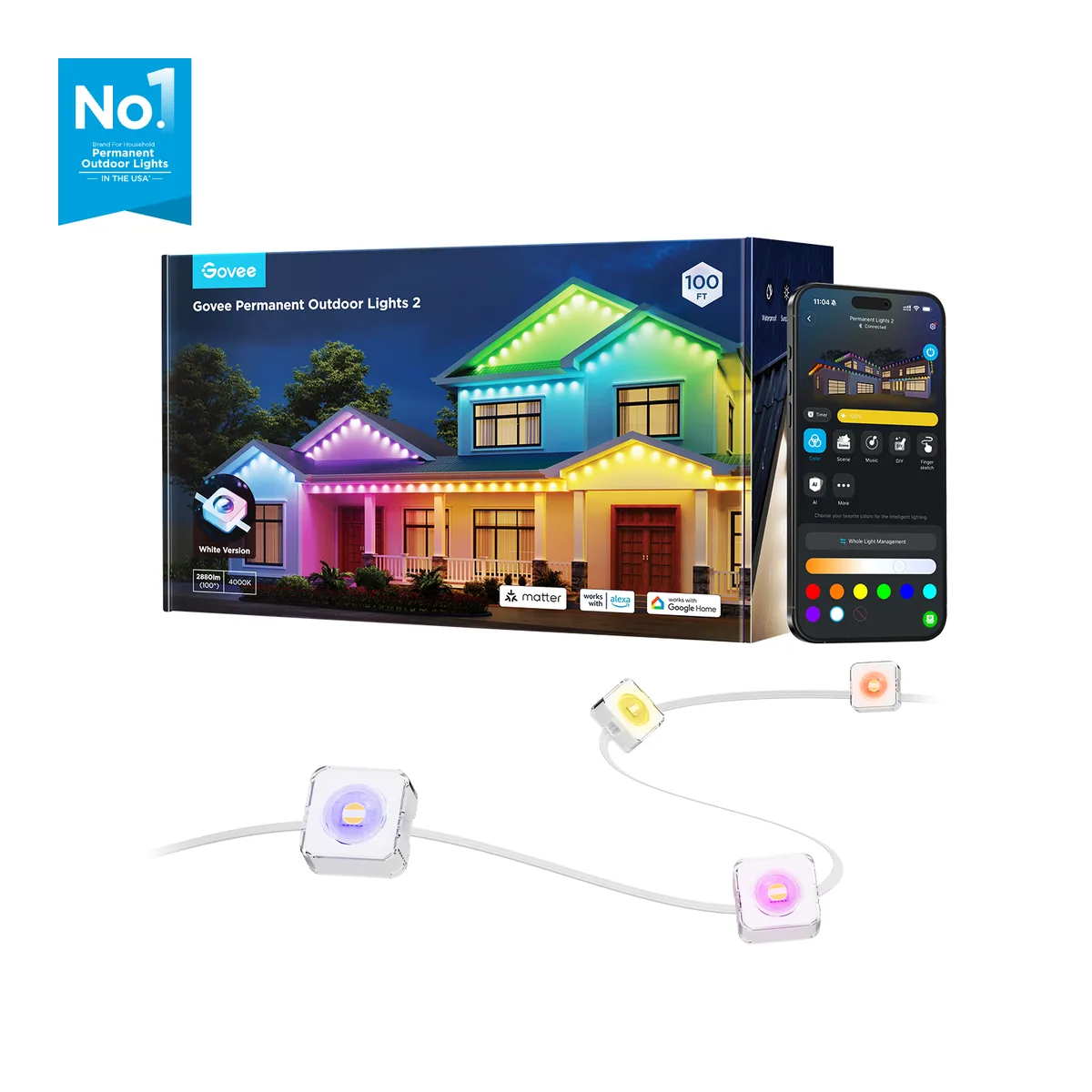 Govee Permanent Outdoor Lights 2 (Elite)