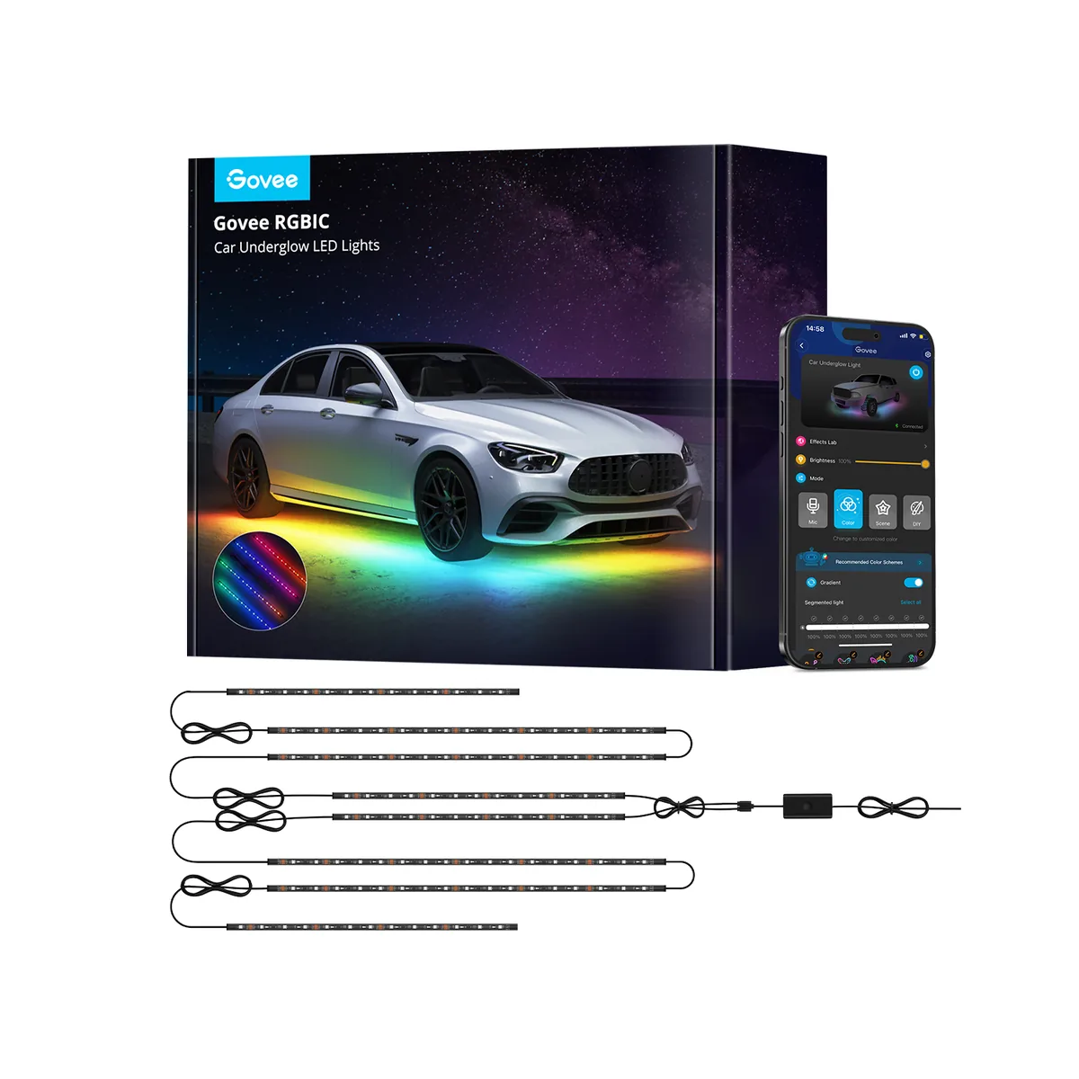 Govee RGBIC Car Underglow Lights