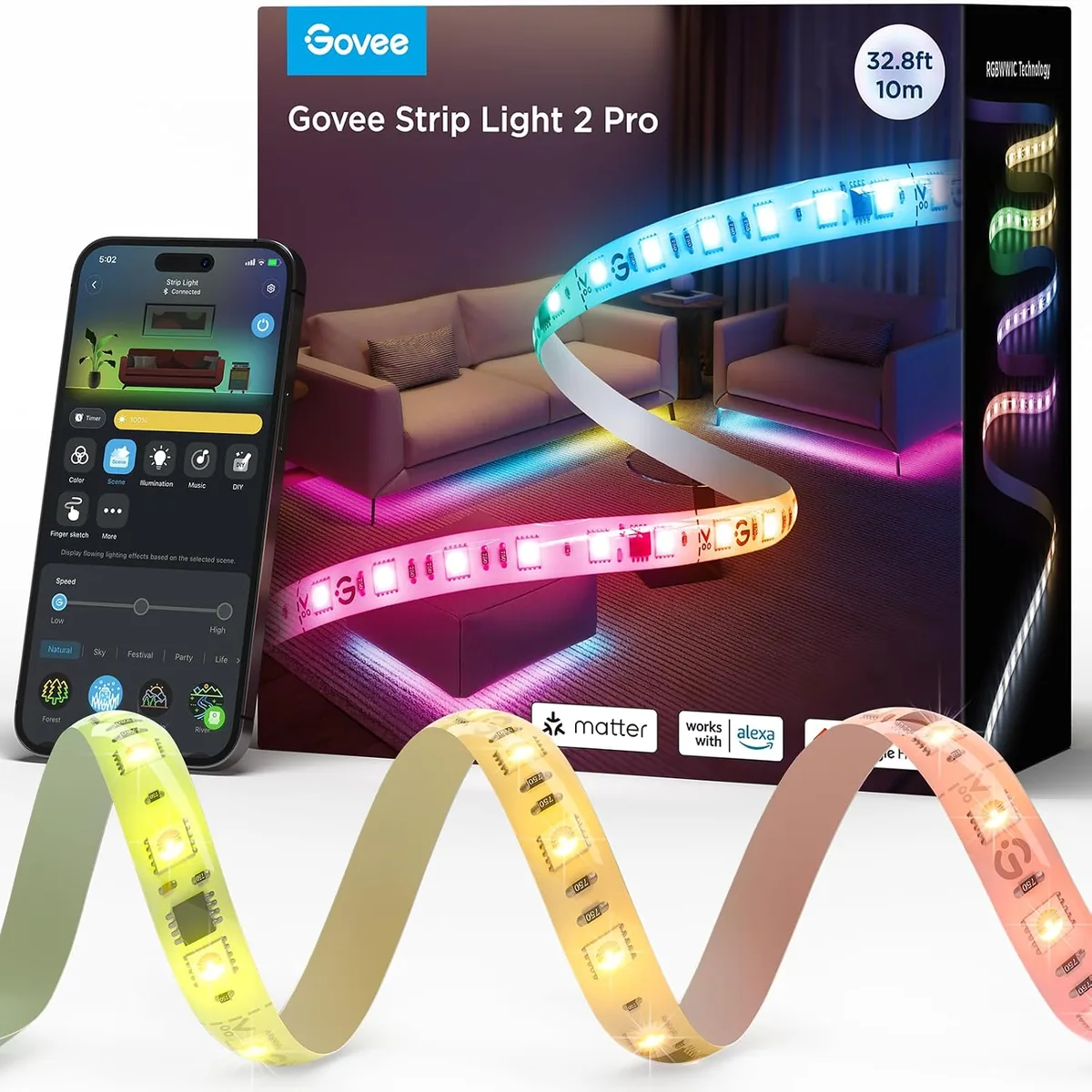 Govee RGBIC Pro Strip 2m
