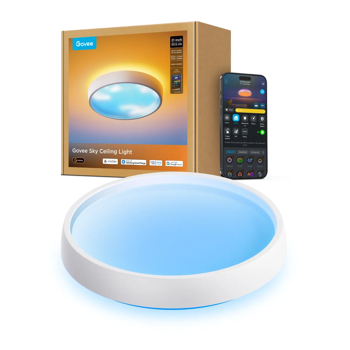 Govee Sky Ceiling Light – Natural Daylight & Skylight