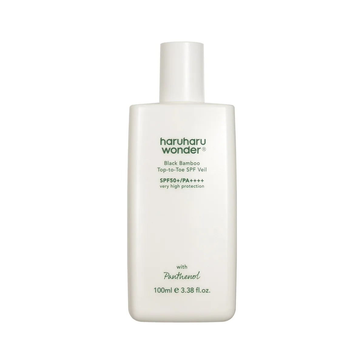 Black Bamboo Top To Toe Spf Veil