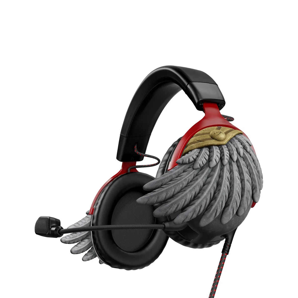 HX3D Headset Plates - Valkyrie Wings