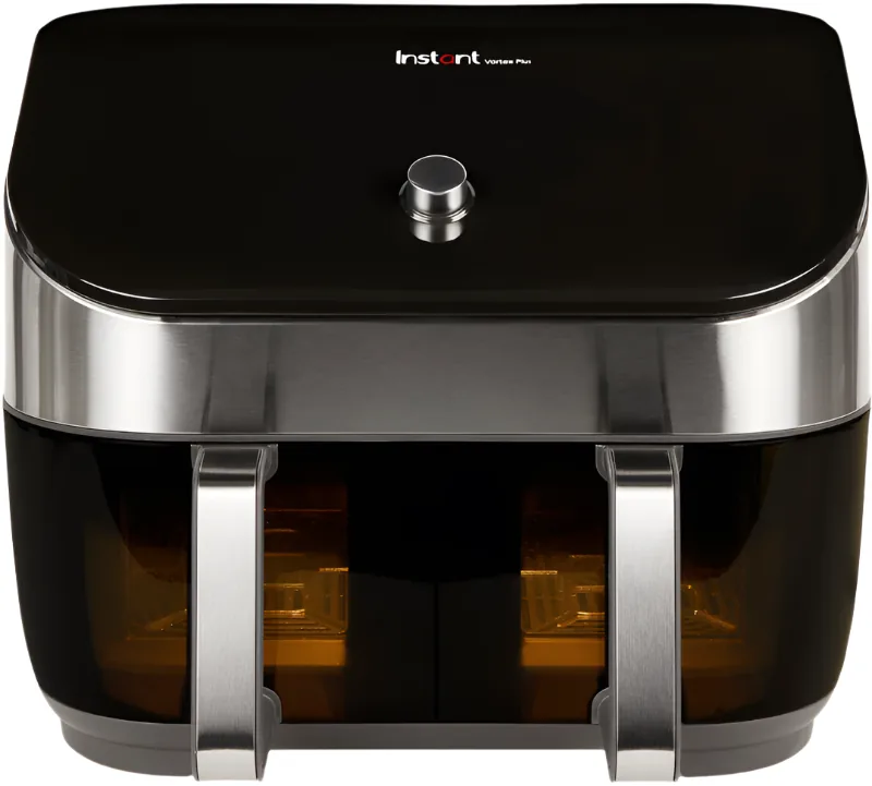 Instant Pot Vortex Plus Dual 8Qt Stainless Steel Air Fryer With Clearcook