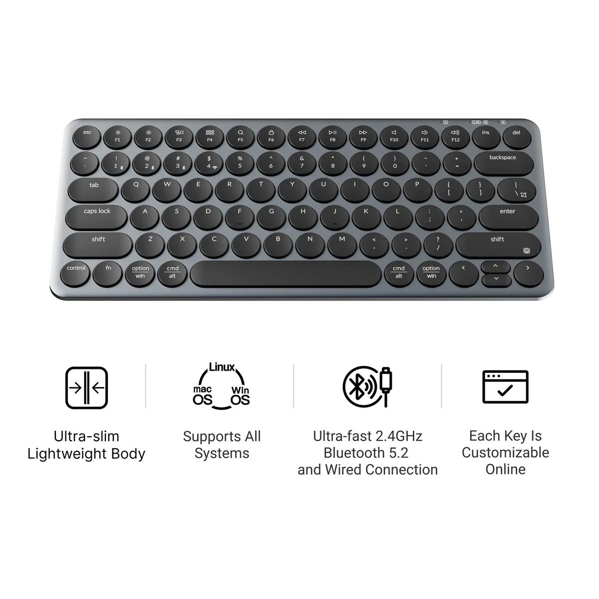 Keychron B3 Pro Ultra Slim Wireless Keyboard