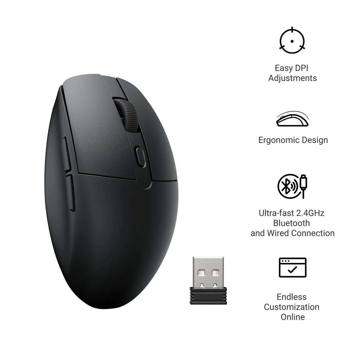 Keychron Bm22 Wireless Mouse