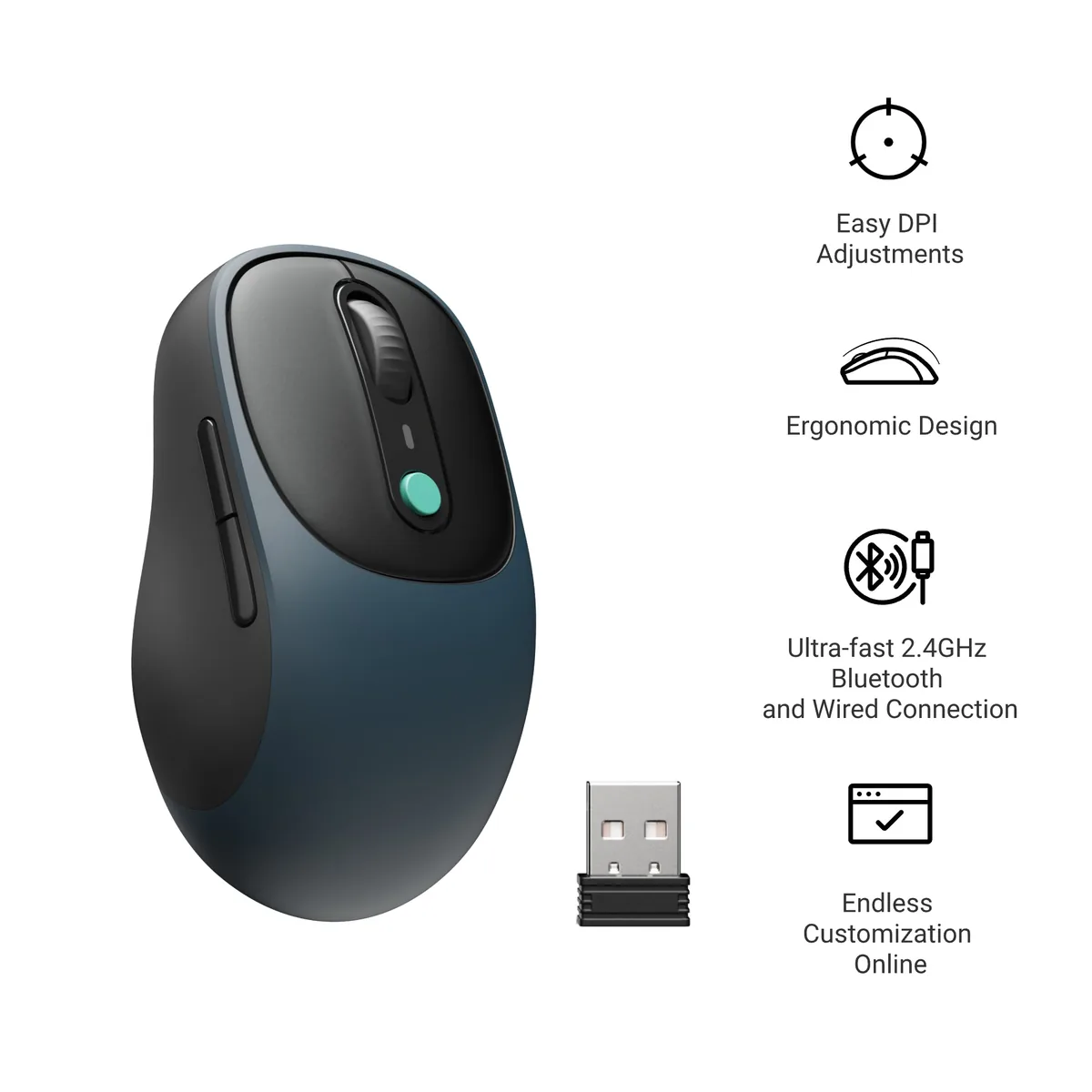 Keychron Bm24 Wireless Mouse