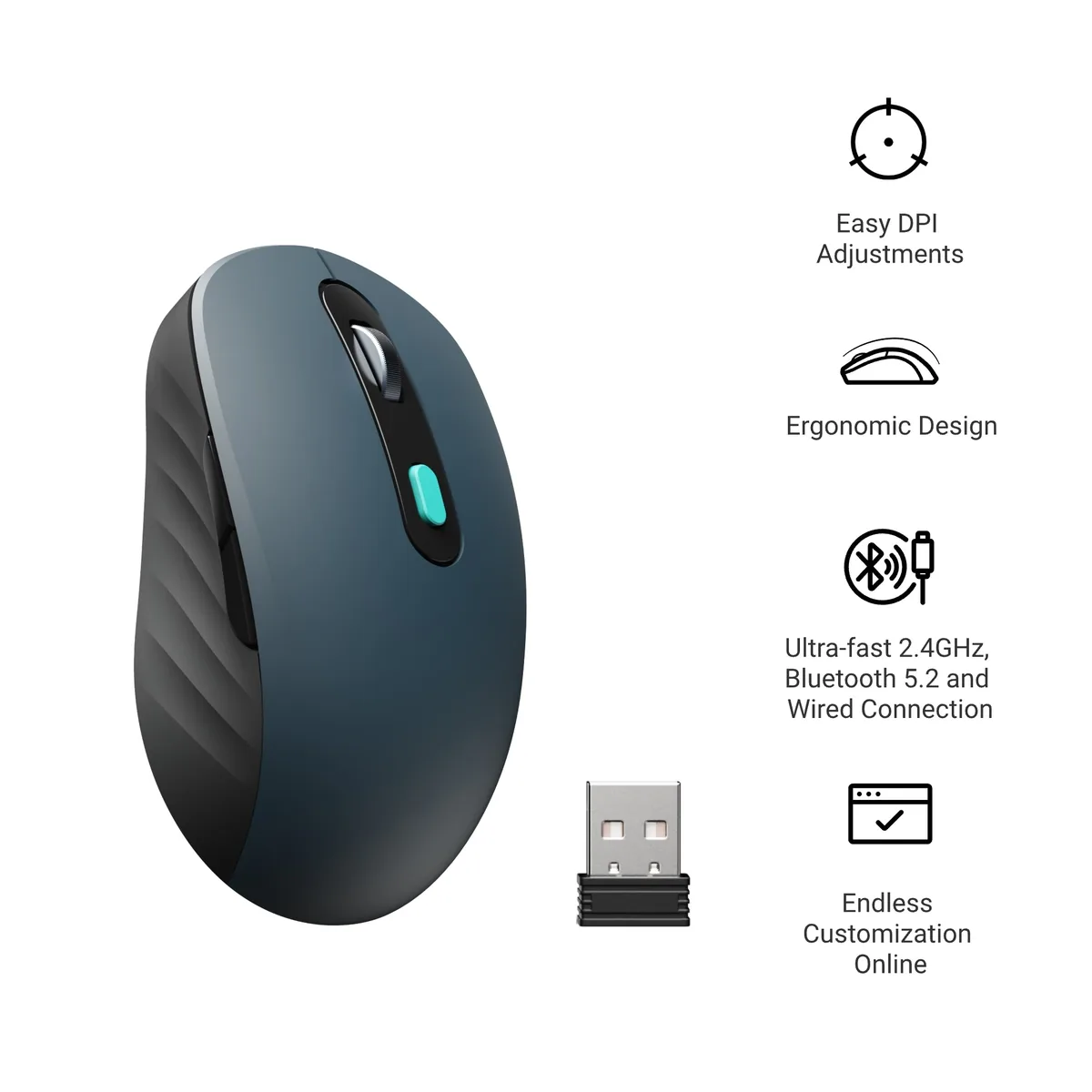 Keychron Bm25 Wireless Mouse