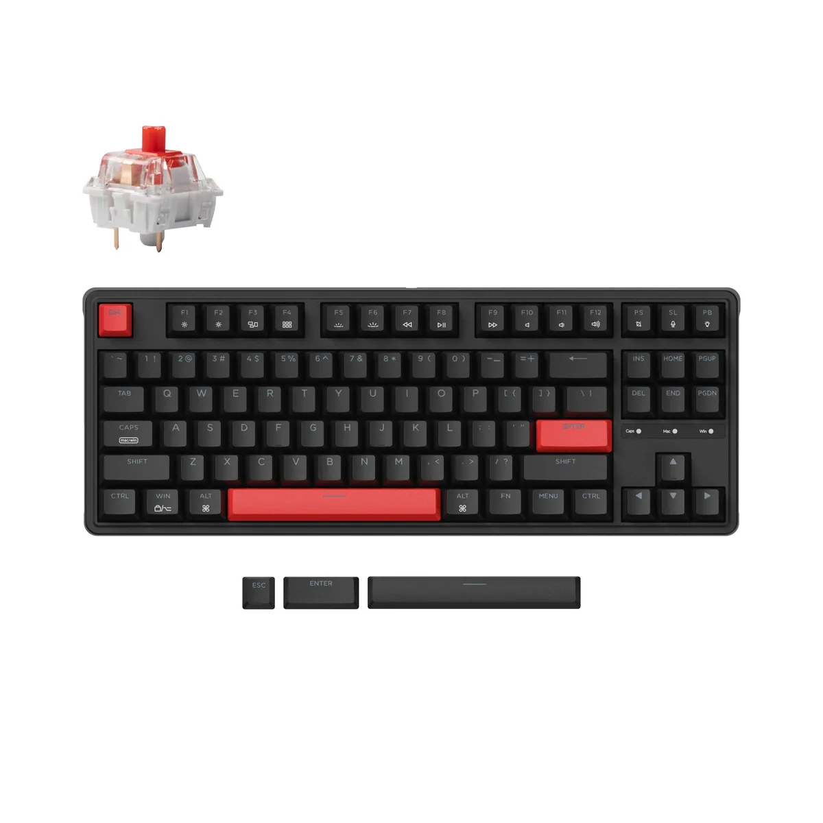 Keychron C3 Pro Qmk Via Wired Mechanical Keyboard