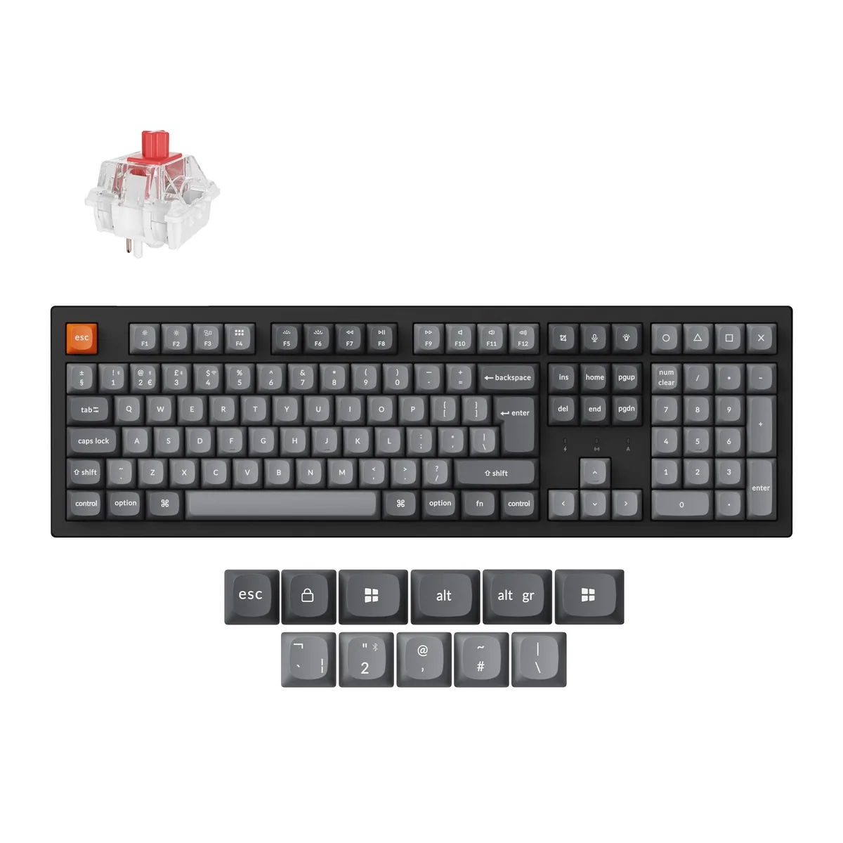 Keychron K10 Max Qmk Wireless Mechanical Keyboard Iso Layout Collection
