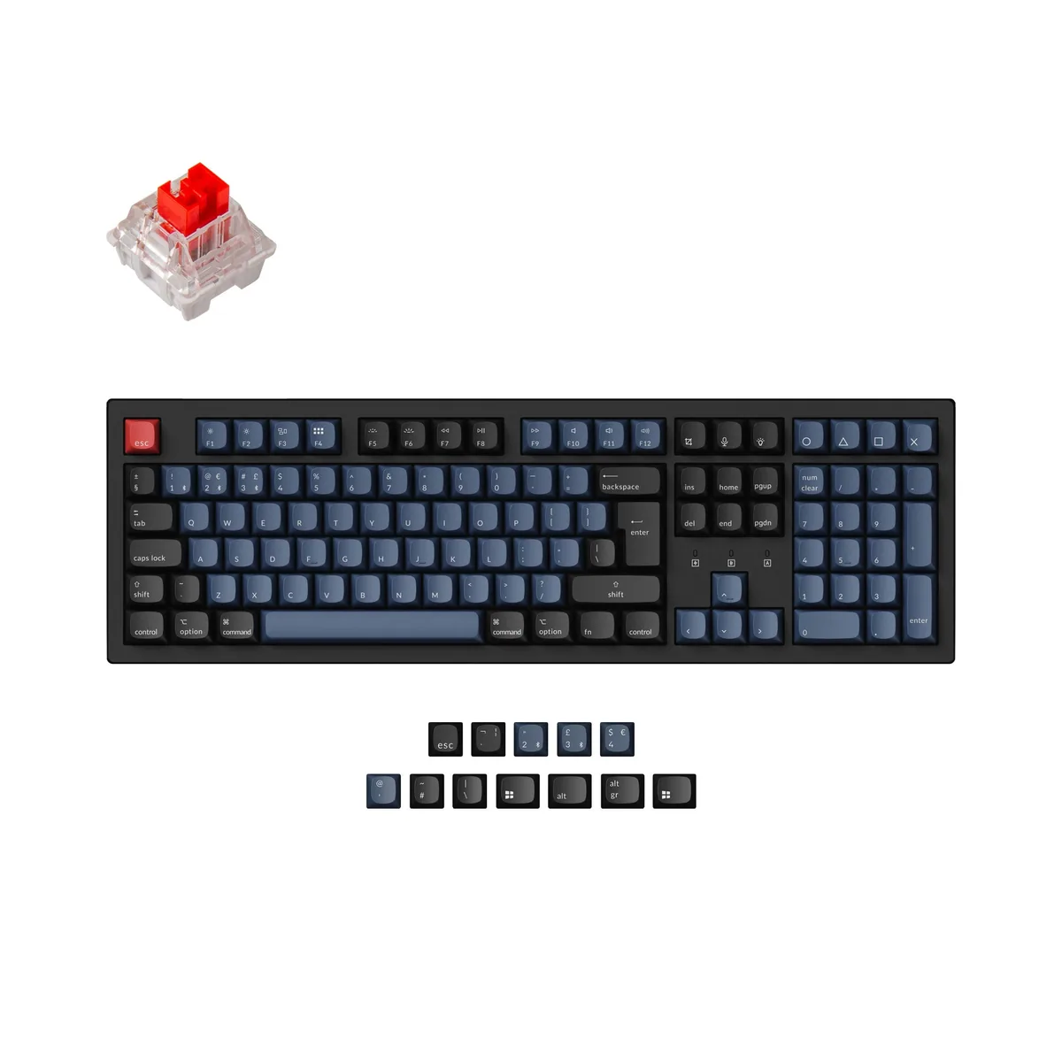 Keychron K10 Pro Qmk Via Wireless Mechanical Keyboard Iso Layout Collection