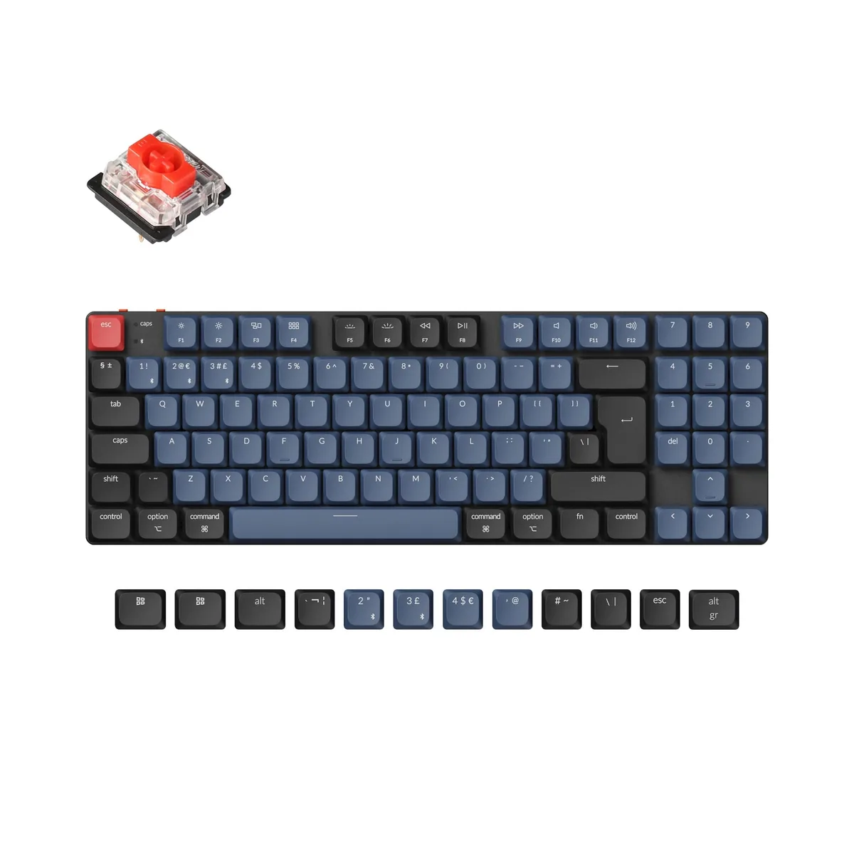 Keychron K13 Pro Qmk Via Wireless Custom Mechanical Keyboard Iso Layout Collection