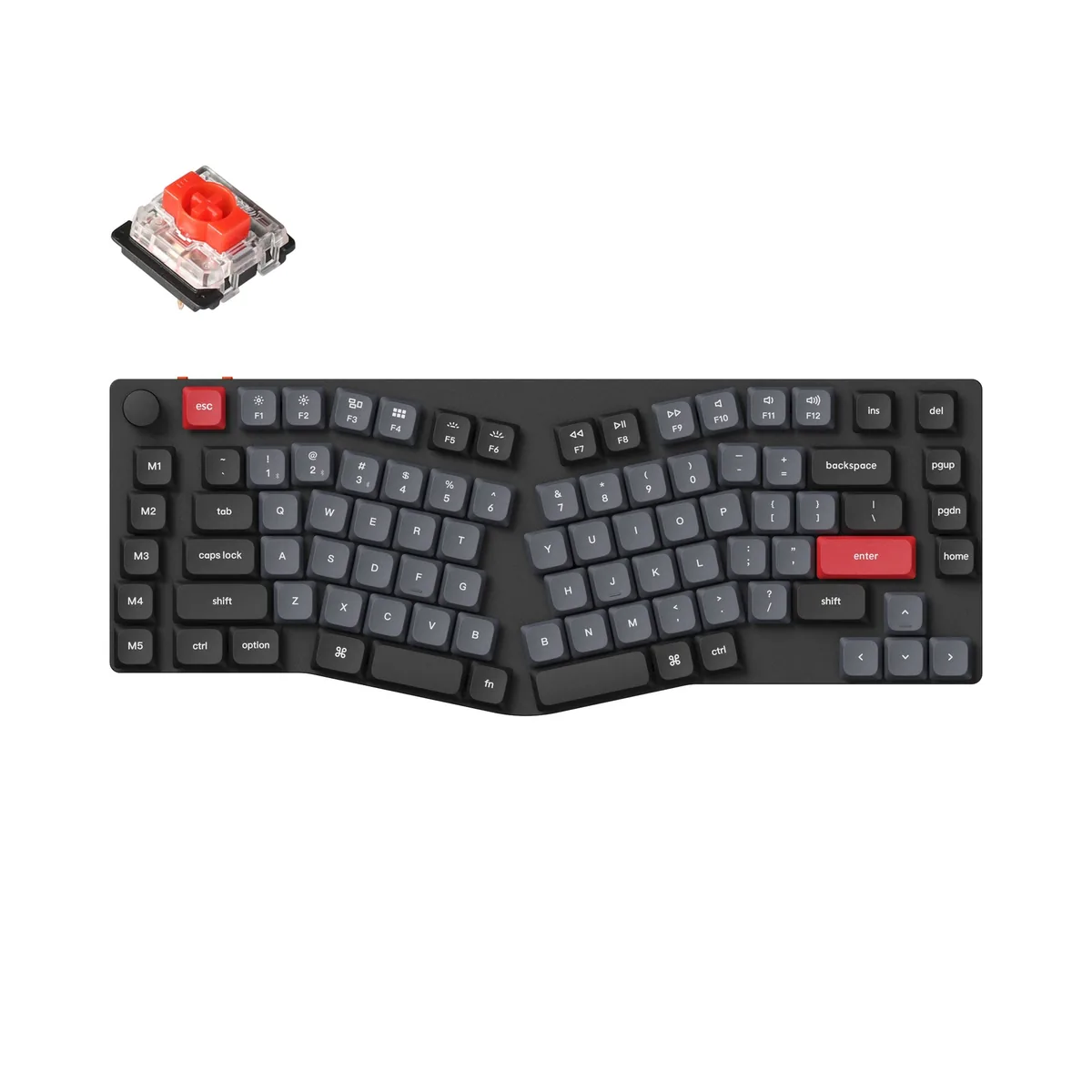 Keychron K15 Pro Alice Layout Qmk Via Wireless Custom Mechanical Keyboard