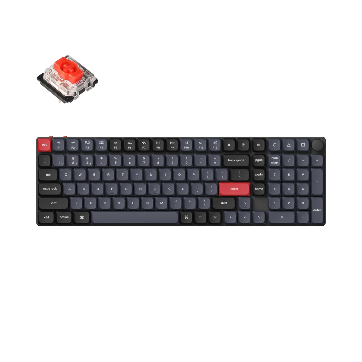 Keychron K17 Pro Alice Layout Qmk Via Wireless Custom Mechanical Keyboard