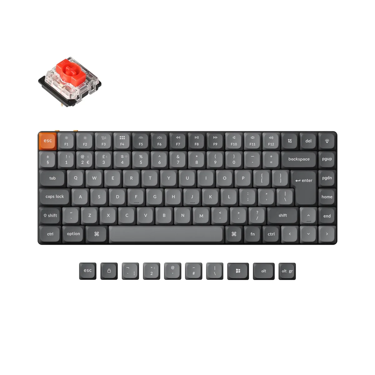 Keychron K3 Max Qmk Via Wireless Custom Mechanical Keyboard Iso Layout Collection