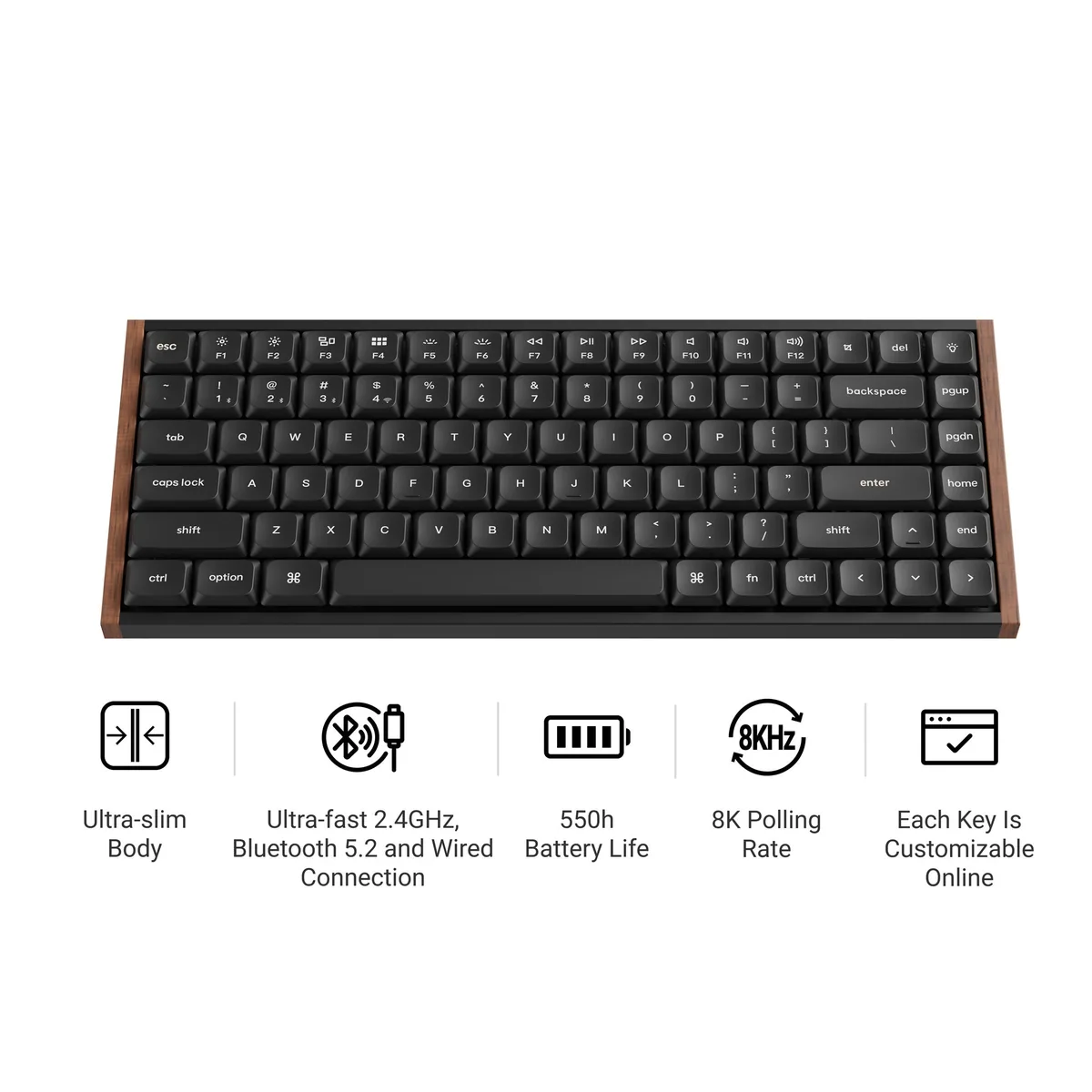 Keychron K3 Ultra 8K Wireless Custom Mechanical Keyboard