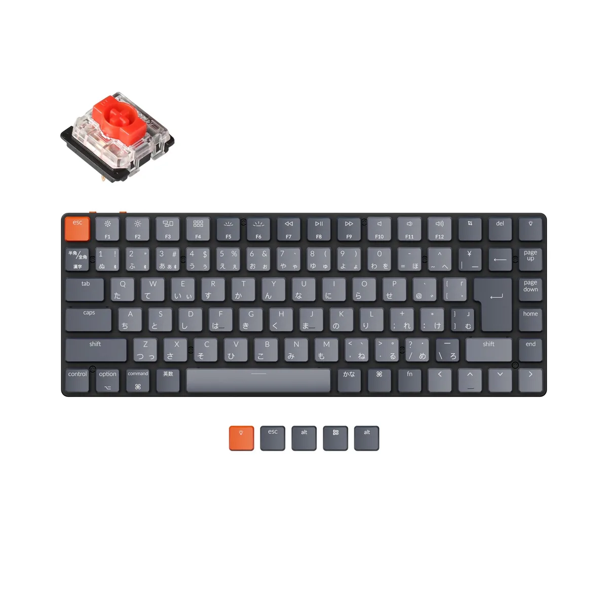 Keychron K3 Ultra Slim Wireless Mechanical Keyboard Japan Jis Layout Version 2