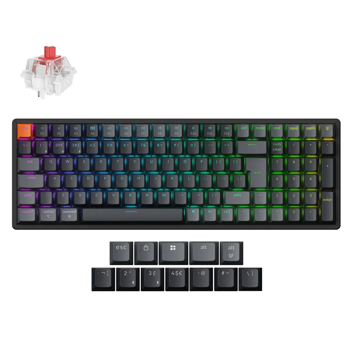 Keychron K4 Qmk Wireless Mechanical Keyboard Iso Layout Version 3