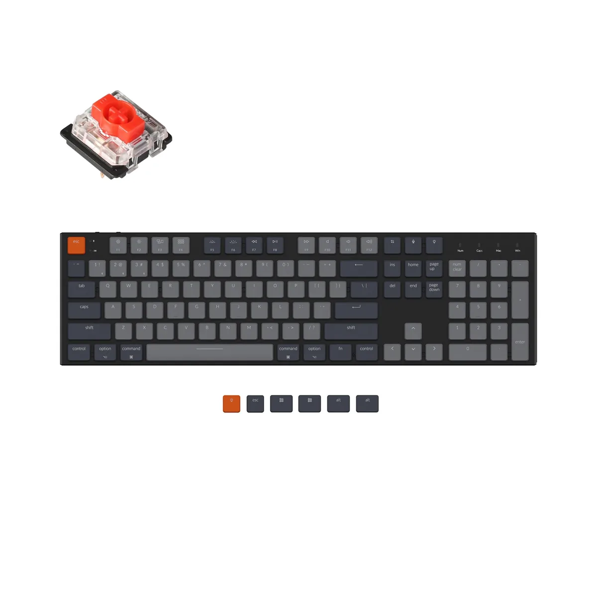 Keychron K5 Ultra Slim Wireless Mechanical Keyboard
