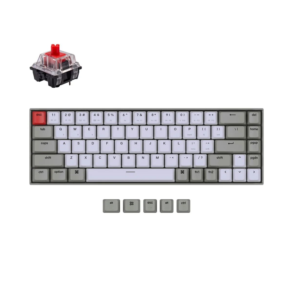 Keychron K6 Non Backlight Wireless Mechanical Keyboard