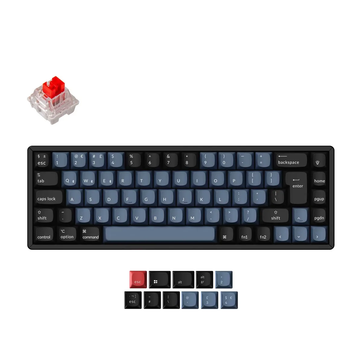Keychron K6 Pro Qmk Via Wireless Mechanical Keyboard Iso Layout Collection