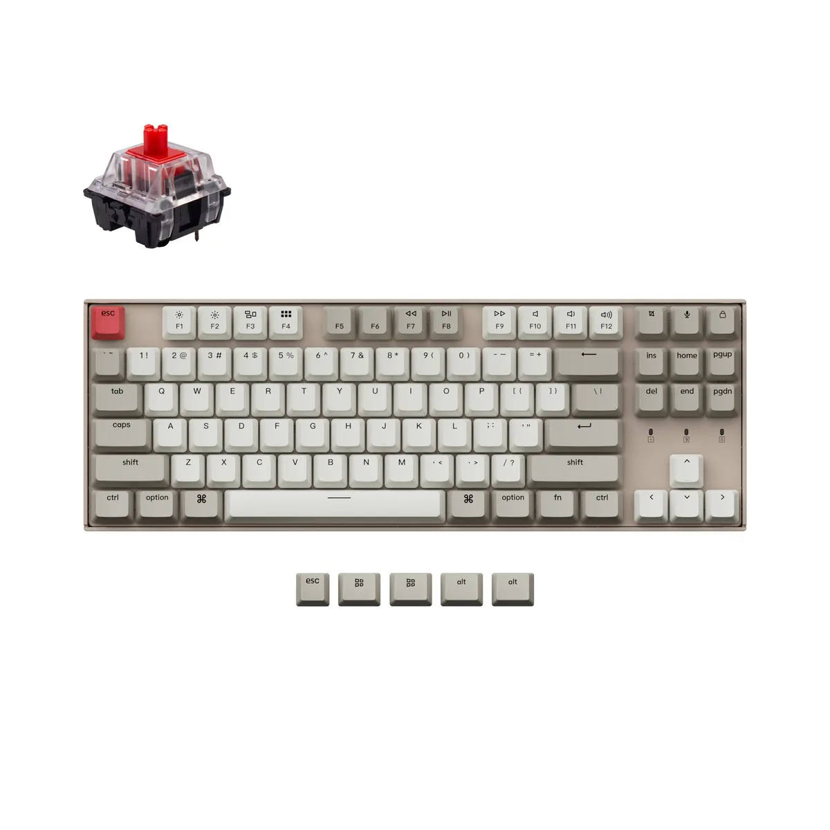 Keychron K8 Non Backlight Wireless Mechanical Keyboard