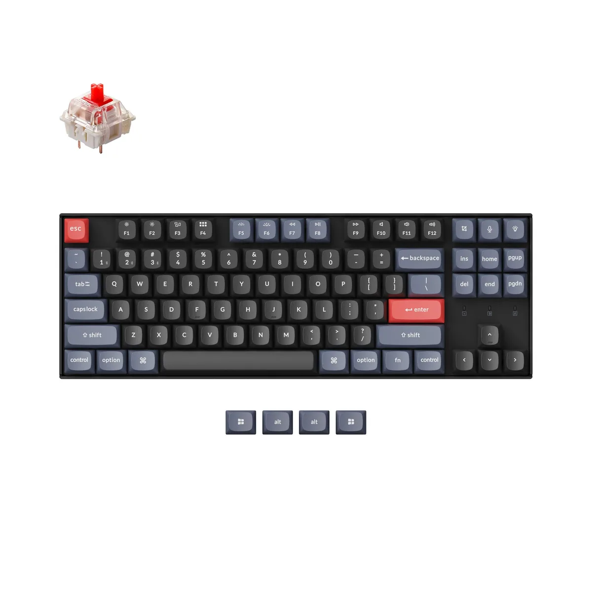 Keychron K8 Pro Qmk Via Wireless Mechanical Keyboard
