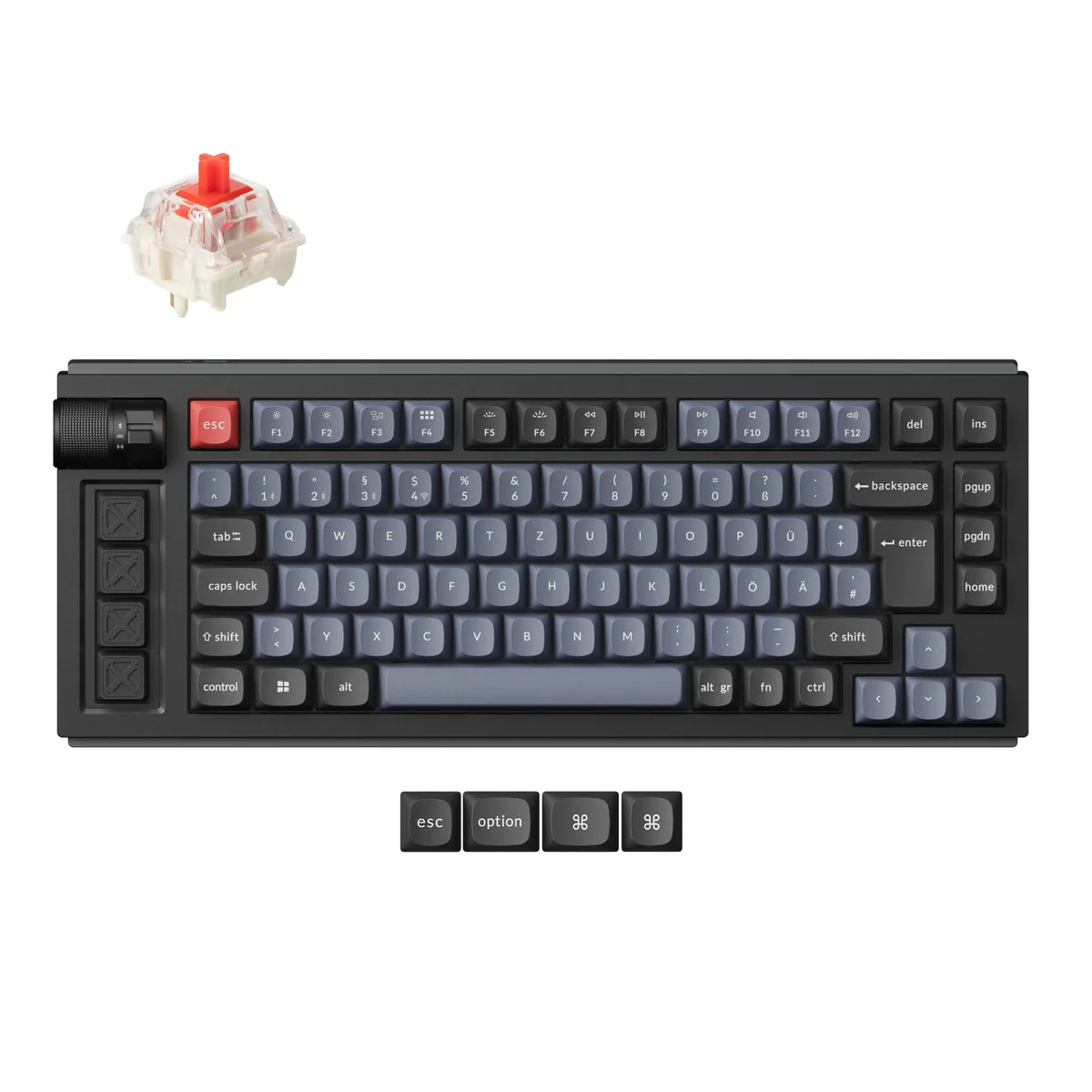Lemokey L1 Qmk Wireless Custom Mechanical Keyboard Iso Layout Collection