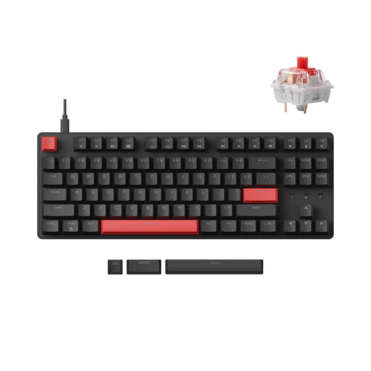 Lemokey X1 Qmk Via Wired Mechanical Keyboard