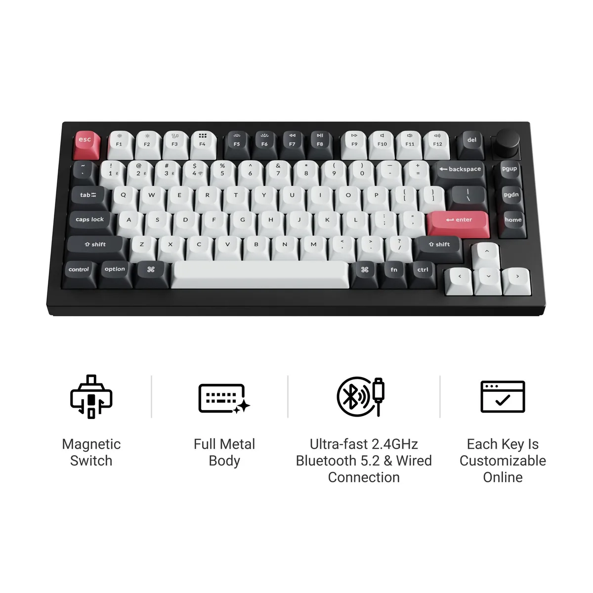 Keychron Q1 He Qmk Wireless Custom Keyboard