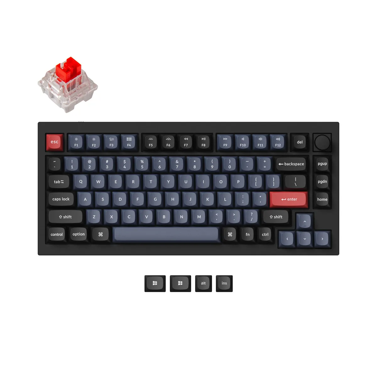 Keychron Q1 Qmk Custom Mechanical Keyboard