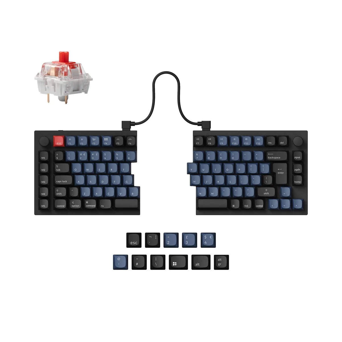 Keychron Q11 Qmk Custom Mechanical Keyboard Iso Layout Collection